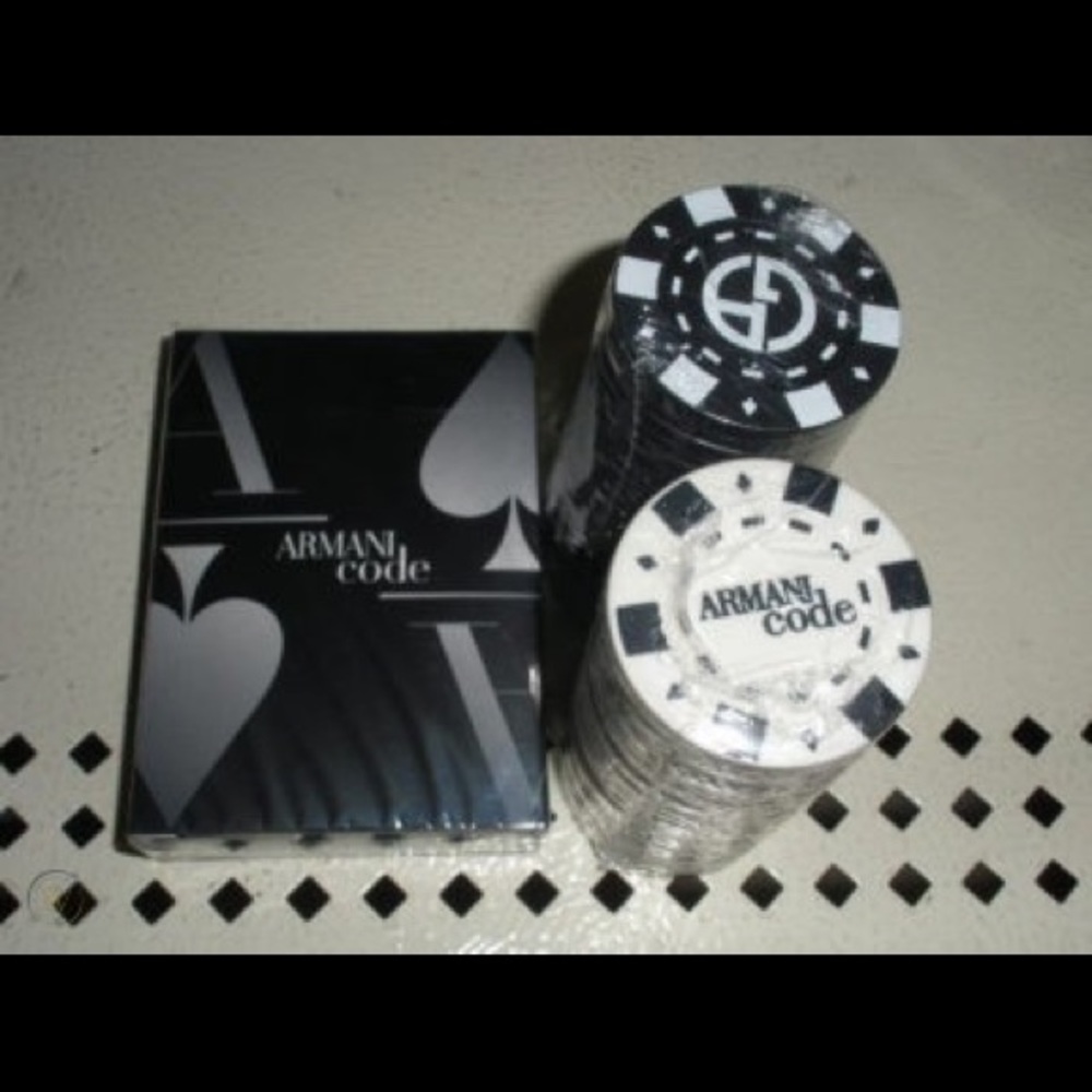 Armani Code - Rare 50 Poker Chips (brand new)
